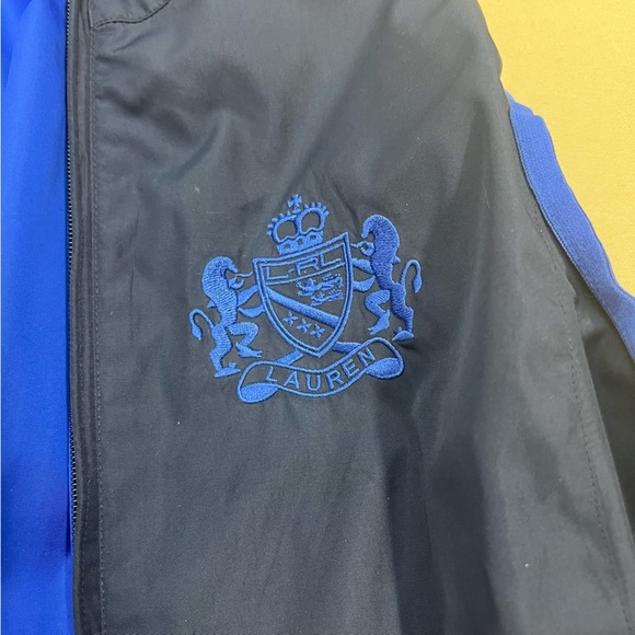 Ralph Lauren Reversible Crested Vest Blue Size Large *Has Flaws* - Picture 13 of 15